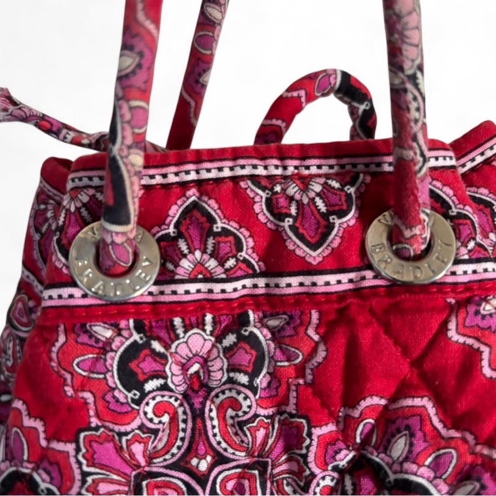 Vera Bradley retired “Frankly Scarlet” Back Pack - Picture 6 of 6